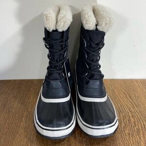 Sorel Carnival Waterproof Insulated Nylon Boot Womens Size 8
